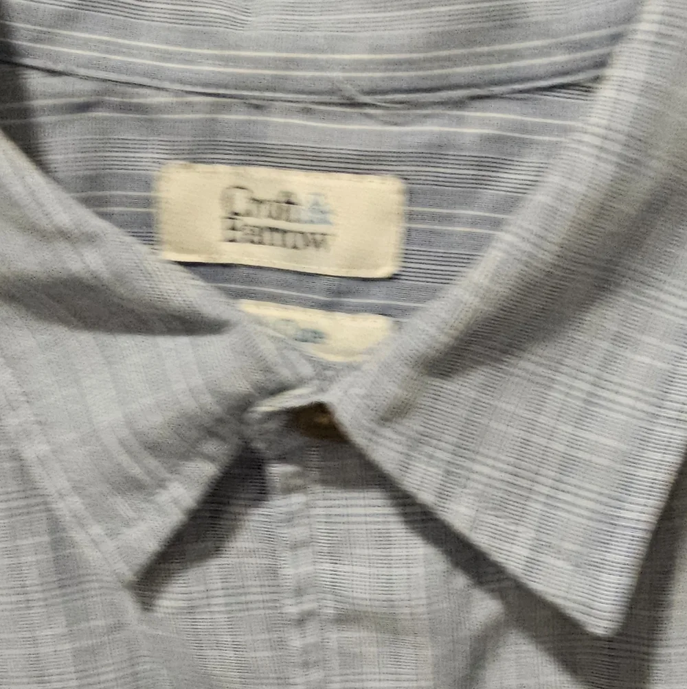 Blue Men's Shirt - Picture 2 of 3